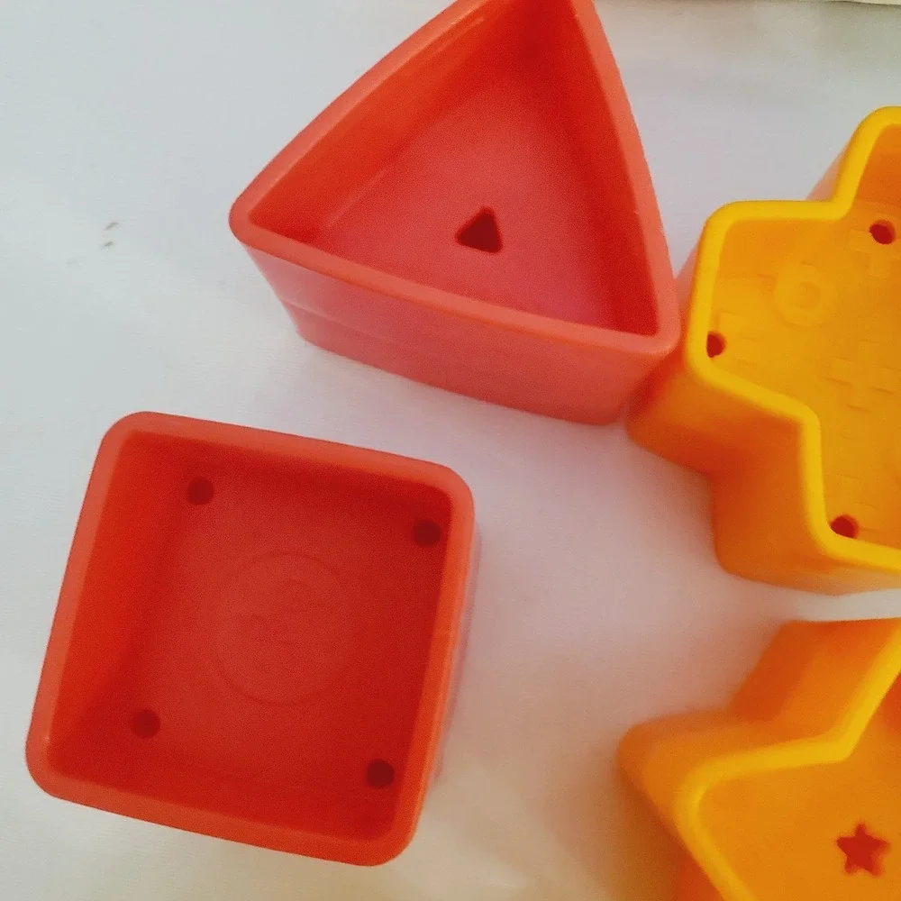 12‎ Pc Fisher Price Replacement Shape Sorter First Blocks